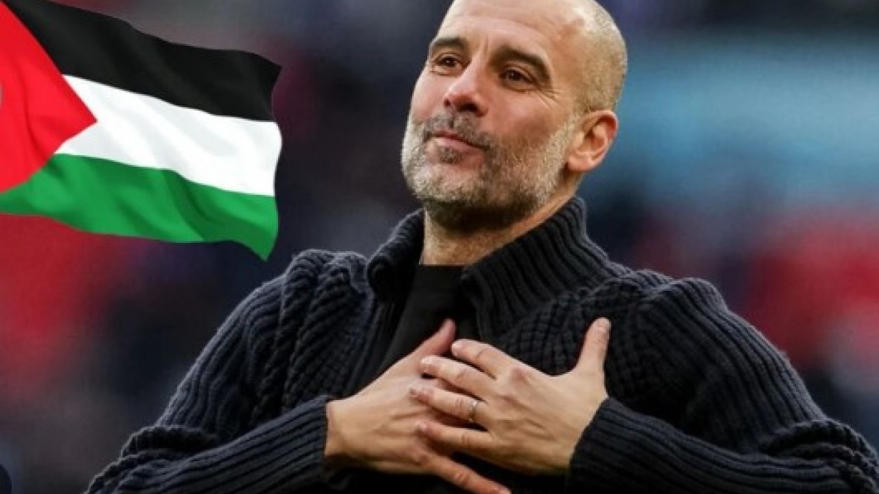 Foto - Guardiola'dan İspanya halkına çağrı: Canlı bir soykırıma tanıklık ediyoruz