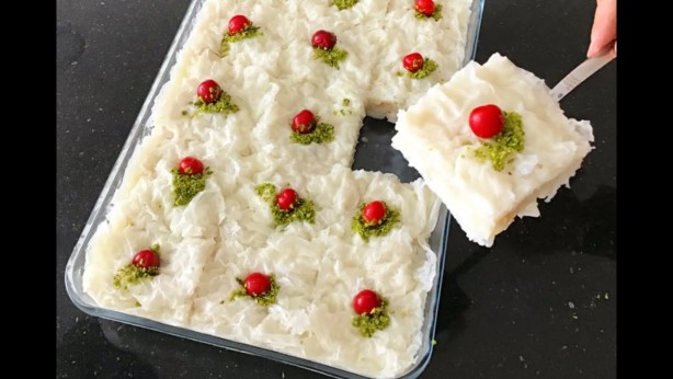 Foto - Güllaç tarifi? Güllaç nasıl ıslatılır? Pratik güllaç malzemeleri, güllaç yapılışı