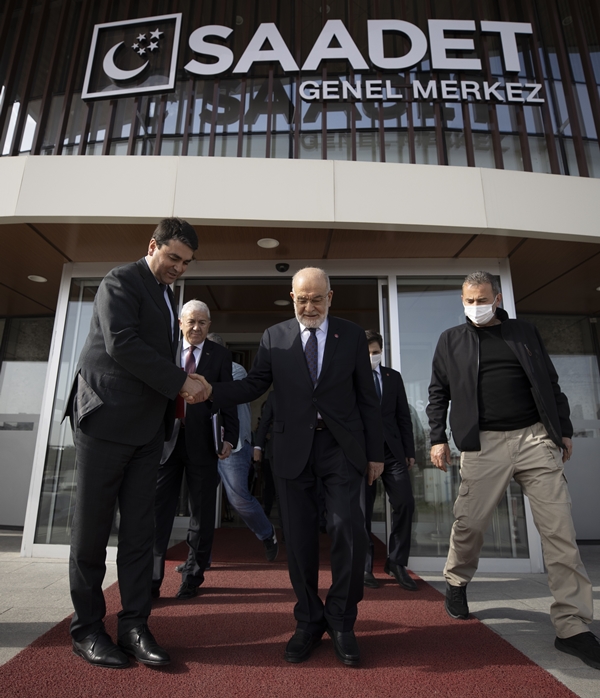 Foto - Gültekin Uysal'dan Temel Karamollaoğlu'na ziyaret