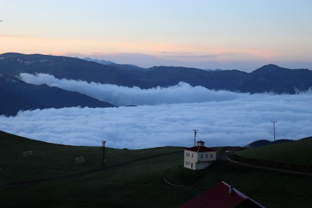 Foto - Gümüşhane’de eşsiz sis denizi manzarası