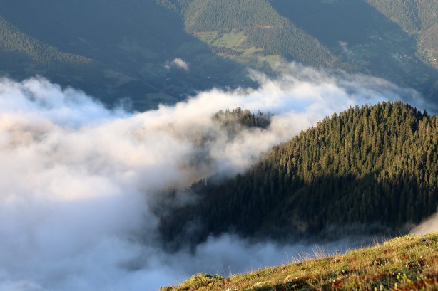 Foto - Gümüşhane’de eşsiz sis denizi manzarası