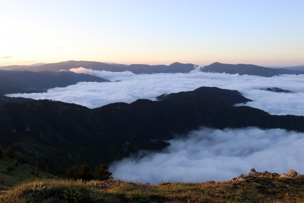Foto - Gümüşhane’de eşsiz sis denizi manzarası