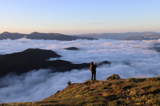 Foto - Gümüşhane’de eşsiz sis denizi manzarası