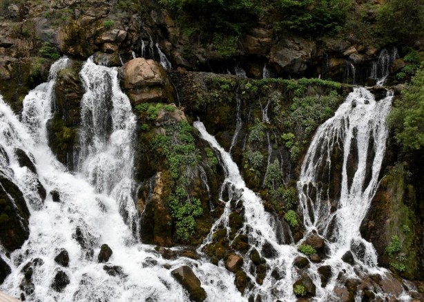 Foto - Gümüşhane'deki 40 gözeli Tomara Şelalesi'nde yeni hedef