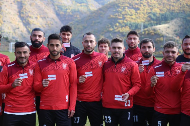 Gümüşhanesporlu futbolcular organlarını bağışladı