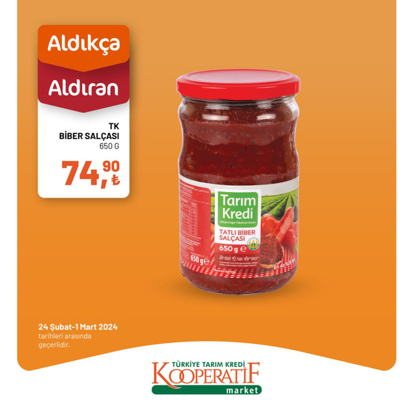 Foto - Güncel liste geldi! Tarım Kredi’de yepyeni indirimler