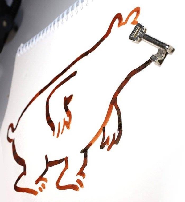 Foto - Gündelik eşyalar sanata dönüştü