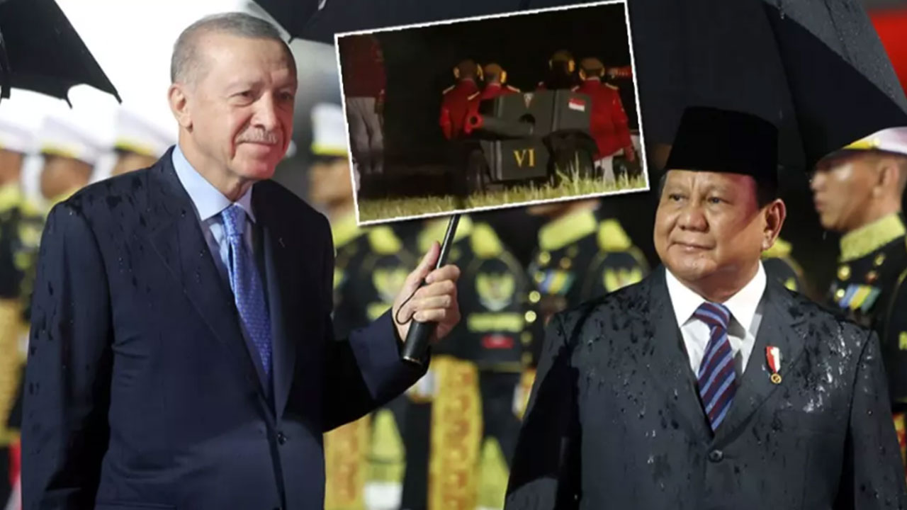 Foto - Gündeme oturan anlar! Erdoğan'ın uçağı iner inmez 'top atışı' emri verildi: Peş peşe ateşlendiler