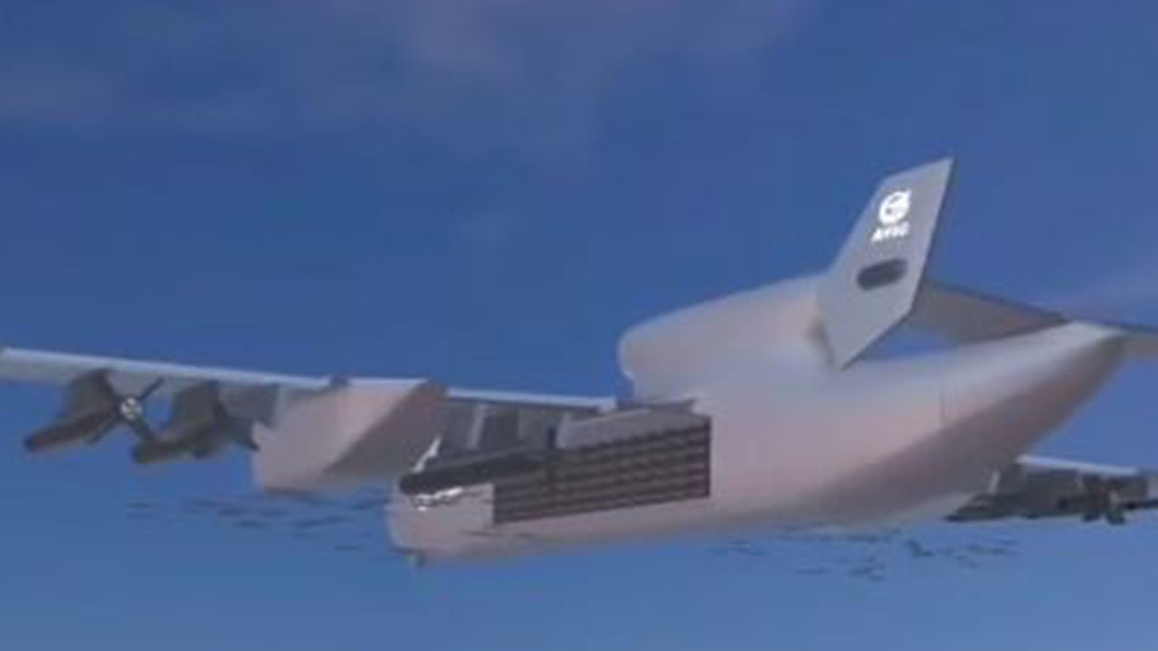 Foto - Gündemi altüst eden savunma silahı Jiu Tian ortaya çıktı: Birkaç saniyede 100 tane kamikaze İHA aıtıyor