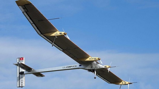 Foto - Güneş enerjisiyle çalışan uçak dünya turunun 9. etabını tamamladı