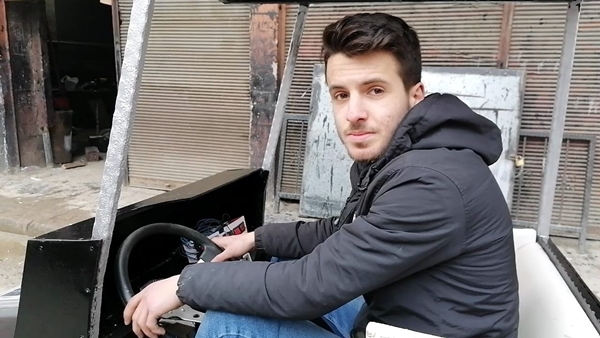 Güneş enerjisiyle çalışıyor... Hurda parçalardan yapıldı