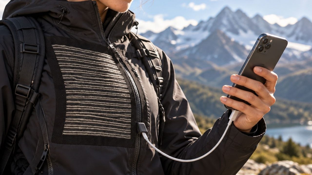 Güneş panelleri kumaşlara entegre ediliyor! Telefonu şarj eden kıyafet dönemi 