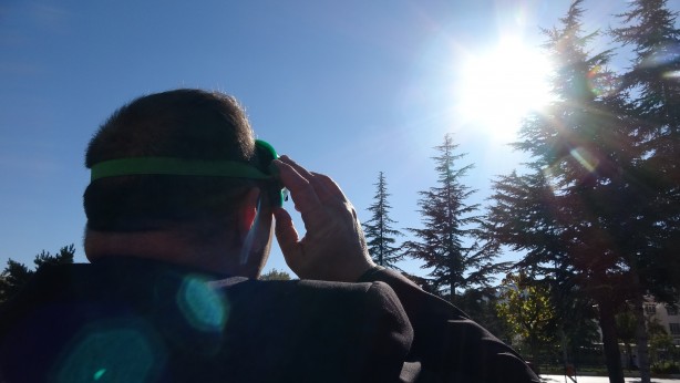 Foto - Güneş tutulmasını böyle izlediler