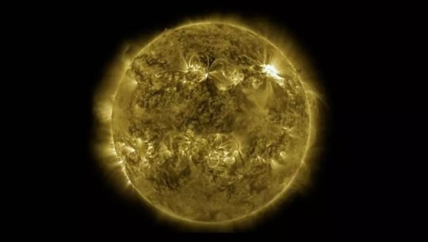 Foto - Güneş'te şiddetli patlama! Elektronik cihazları etkileyebilir