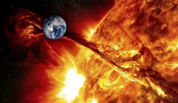 Foto - Güneş'te şiddetli patlama! Elektronik cihazları etkileyebilir