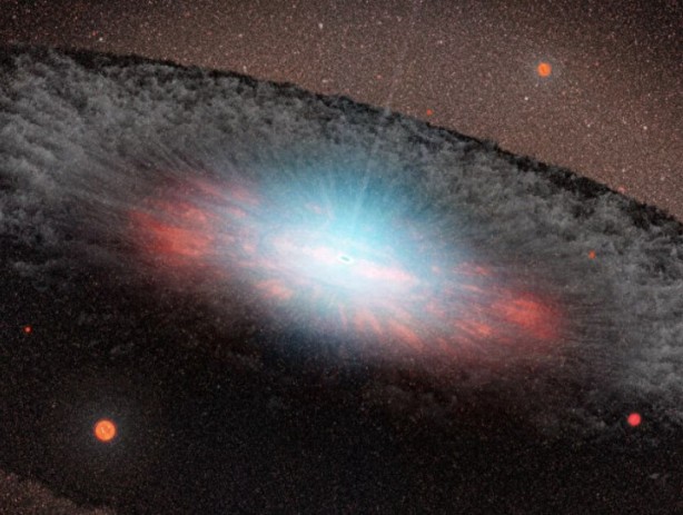 Güneşten 30 milyon kat daha büyük: Dev kara deliğin sırrı ortaya çıktı!