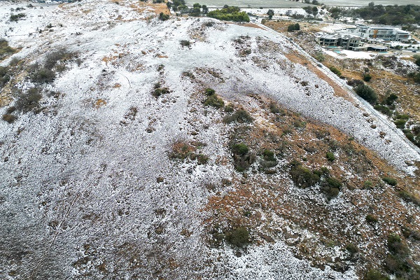 Foto - Güney Afrika beyaza büründü