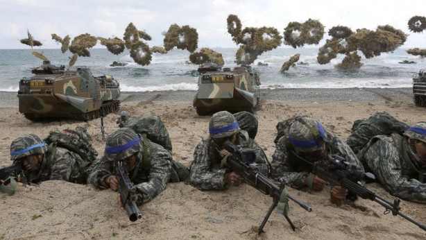 Foto - Güney Kore, Kuzey Kore'ye tatbikatla cevap verdi