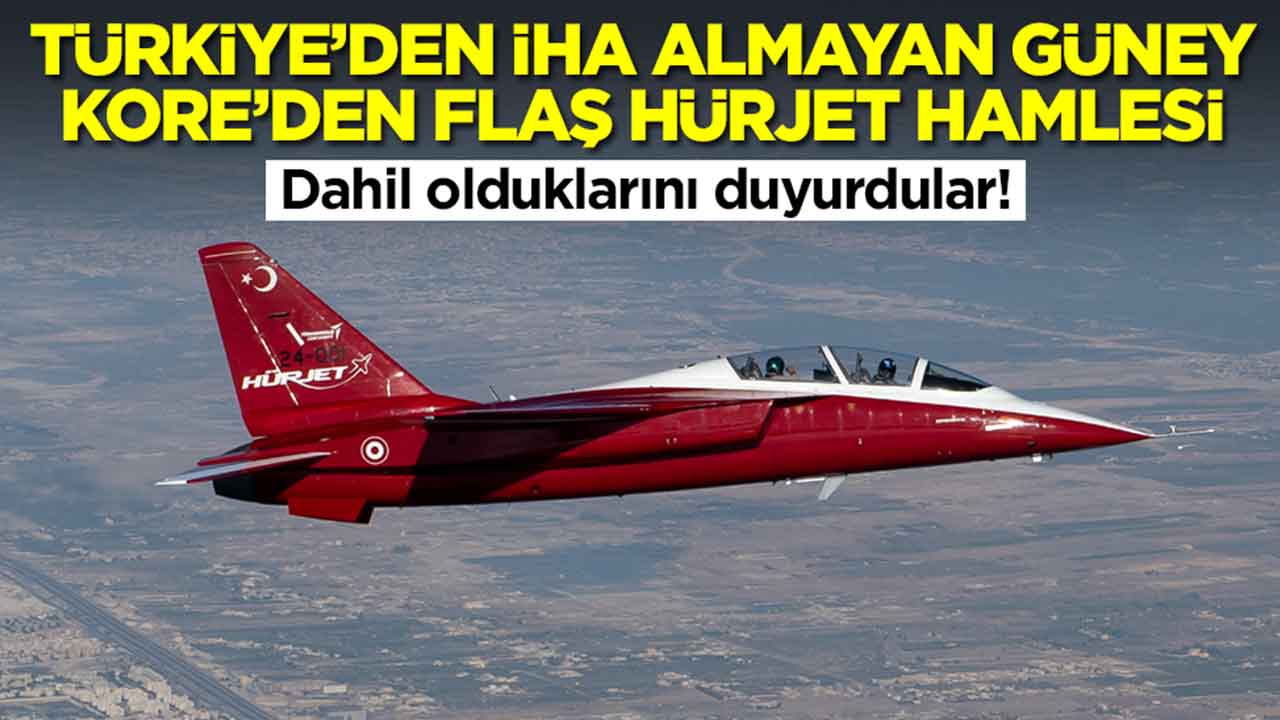 Türkye'den İHA almayan Güney Kore'den flaş Hürjet hamlesi: Dahil olduklarını duyurdular