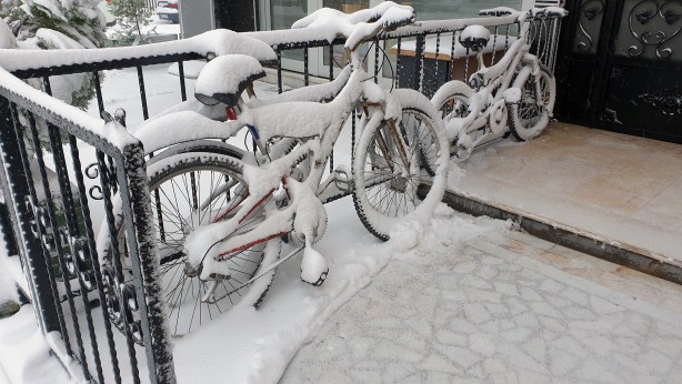 Foto - Güney Marmara beyaza büründü
