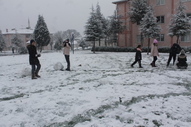 Foto - Güney Marmara beyaza büründü