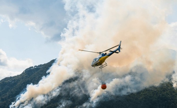 Foto - Günlerdir söndürülemedi: Yunanistan'da büyük orman yangını