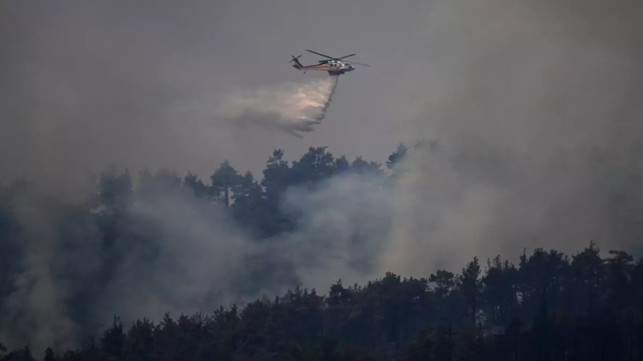 Foto - Günlerdir süren orman yangınlarında sevindiren gelişme! Allahım şükürler olsun