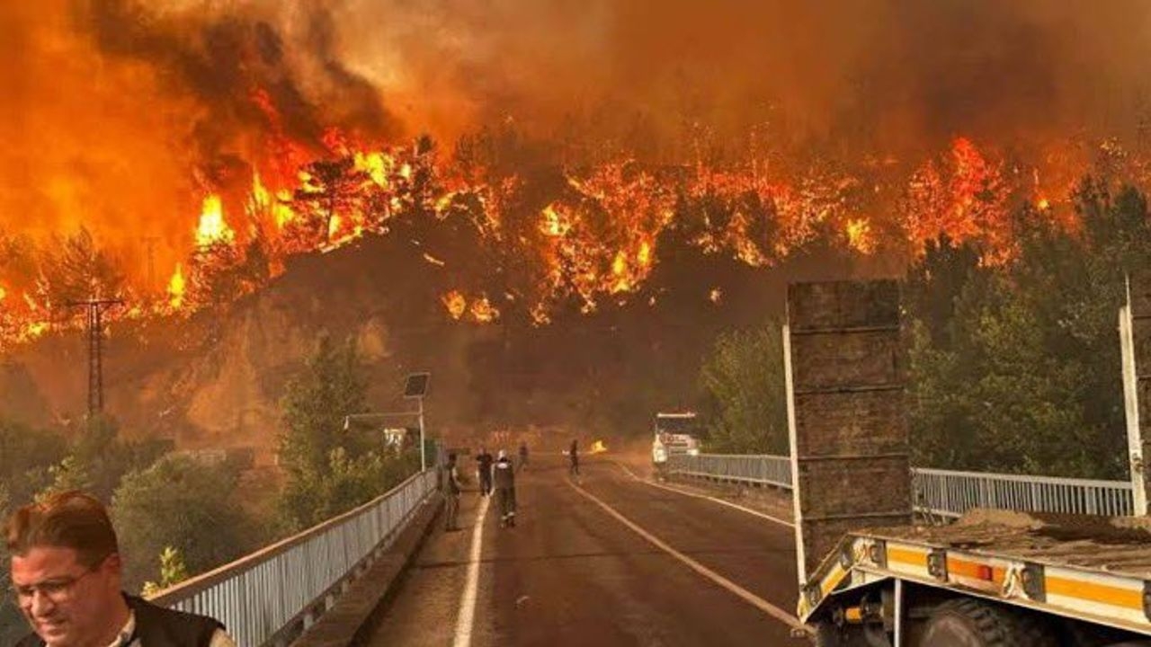 Günlerdir süren orman yangınlarında sevindiren gelişme! Allahım şükürler olsun