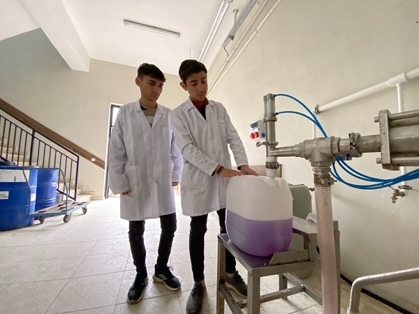 Foto - Günlük 10 ton üretim yapılıyor! Burası fabrika değil okul