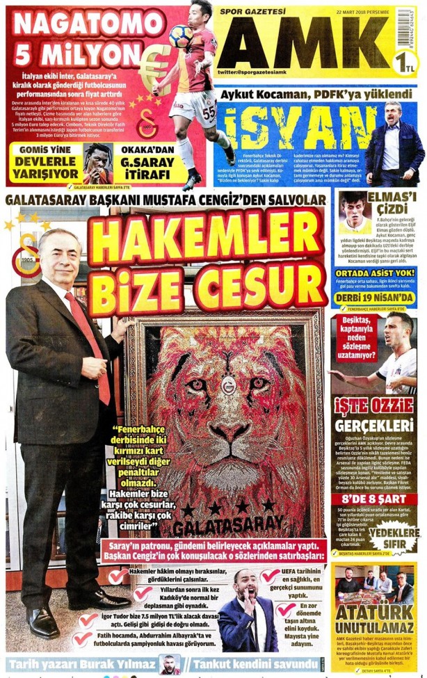 Foto - Günün gazete manşetleri - 22 Mart 2018