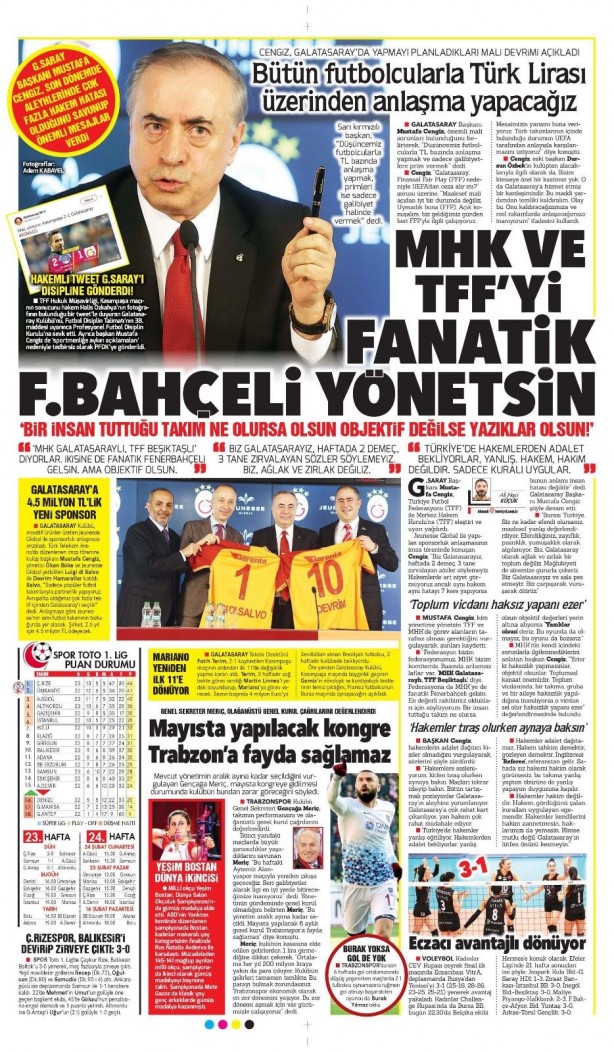 Foto - Günün spor gazete manşetleri (21 Şubat 2018)