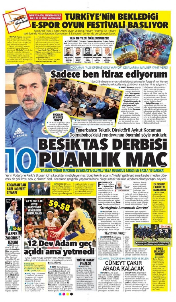 Foto - Günün spor gazete manşetleri (24 Şubat 2018)