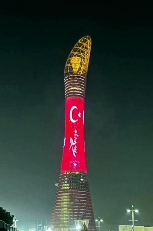 Foto - Gururlandıran görüntüler! Katar'da nereye gitsen aynı tablo