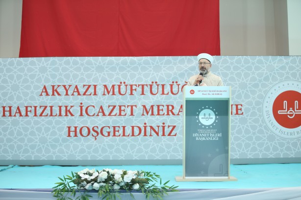 Foto - Gururlandıran tablo! 71 hafız icazetnamelerini aldı