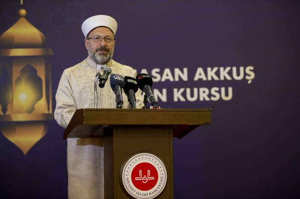 Foto - Gururlandıran tablo! Ali Erbaş'tan icazet programında önemli mesajlar