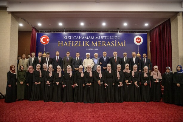 Foto - Gururlandıran tablo! Ali Erbaş'tan icazet programında önemli mesajlar