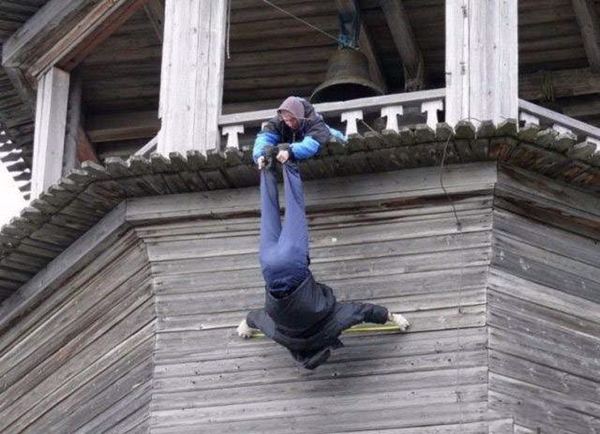 Foto - Güvenlik bu insanların umurunda değil!