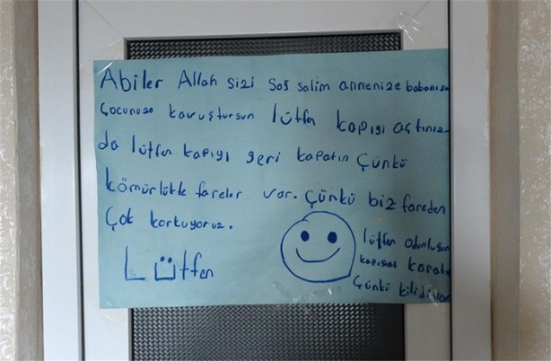 Foto - Güvenlik güçlerine gülümseten notlar