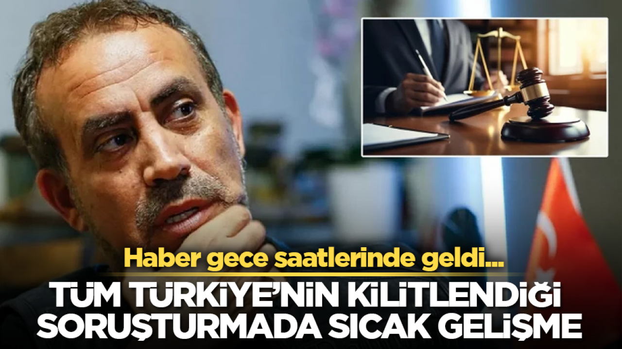 Haber gece saatlerinde geldi... Tüm Türkiye’nin kilitlendiği Haluk Levent soruşturmasında sıcak gelişme