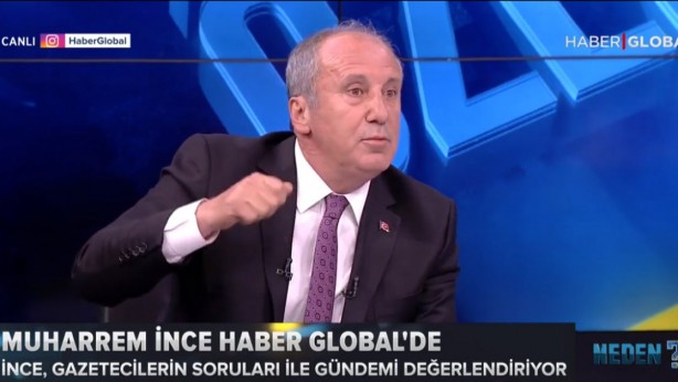 Haber Global'den Muharrem İnce'yi terletecek açıklama