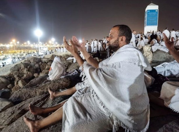 Foto - Hacı adayları Arafat'a çıktı! Eller semaya açıldı