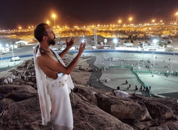 Foto - Hacı adayları Arafat'a çıktı! Eller semaya açıldı