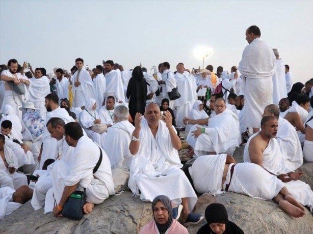 Foto - Hacı adayları Arafat'a çıktı! Eller semaya açıldı