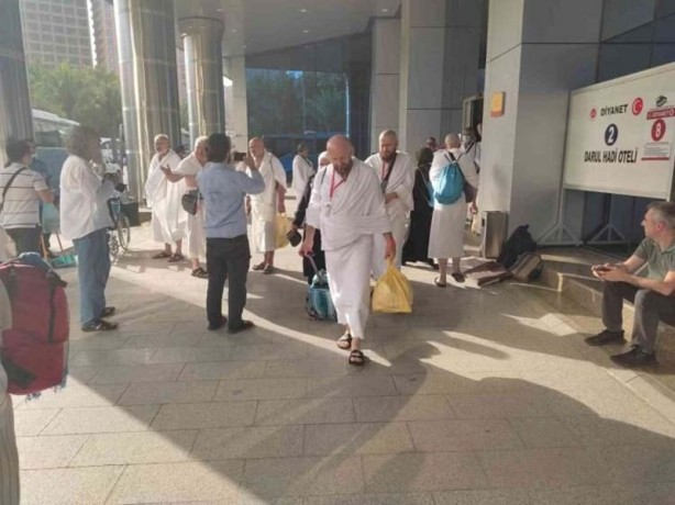 Foto - Hacı adayları Arafat'a çıktı! Eller semaya açıldı