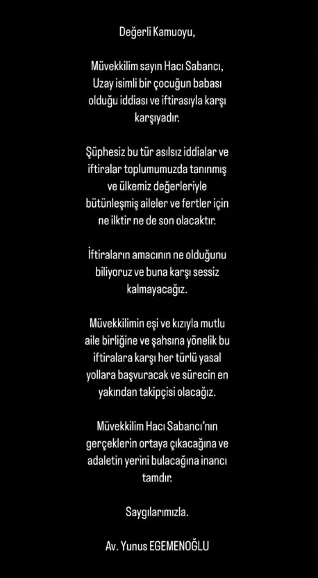 Foto - Hacı Sabancı’ya babalık davası açılmıştı! Çocuk Sabancı'nın çıktı