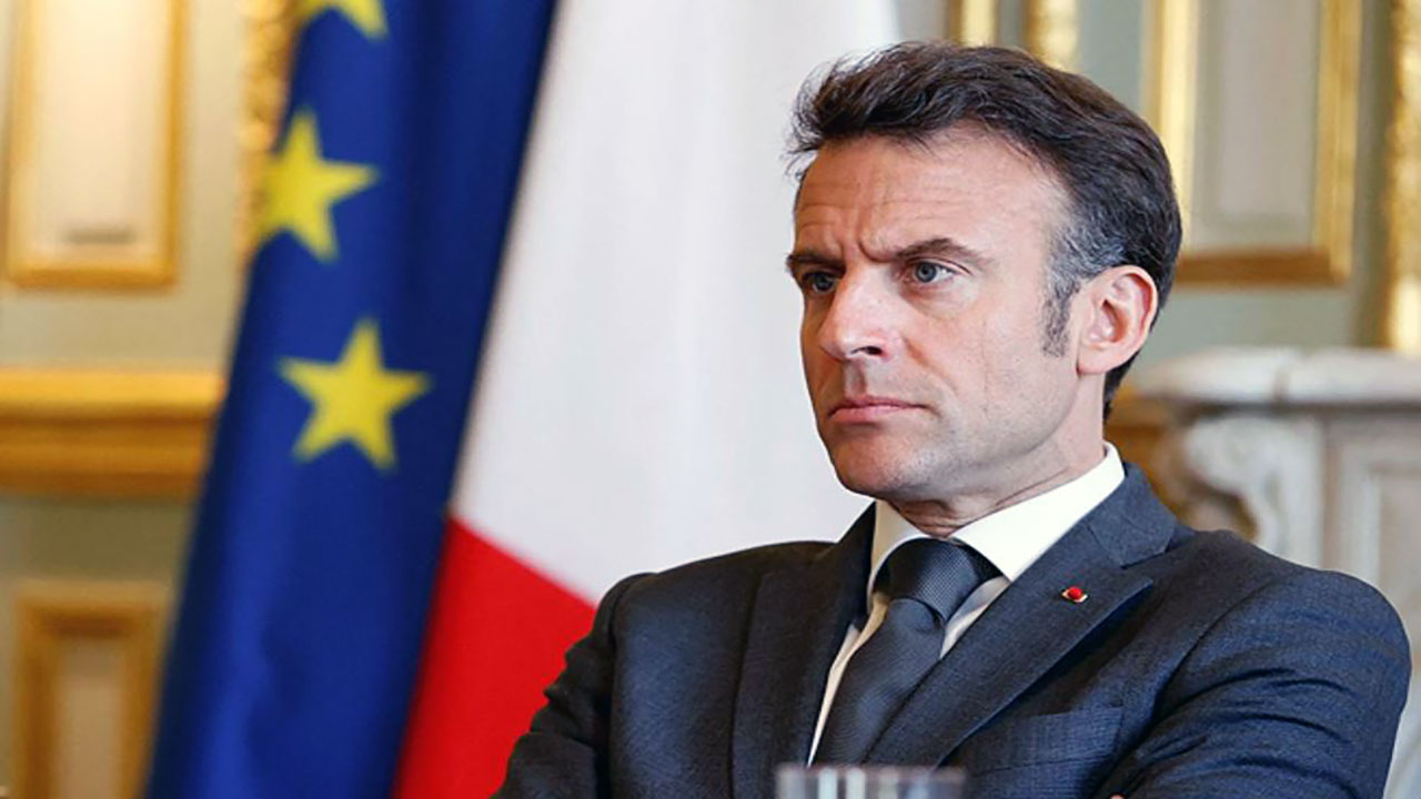 Foto - Haçlı Fransa çıkarları söz konusu olunca Katil İsrail'e tepki gösterdi!