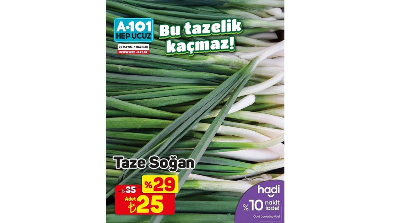 Foto - Hafta sonu indirimler bomba gibi geliyor! A101’de 31 Mayıs - 1 Haziran indirimleri yayımlandı