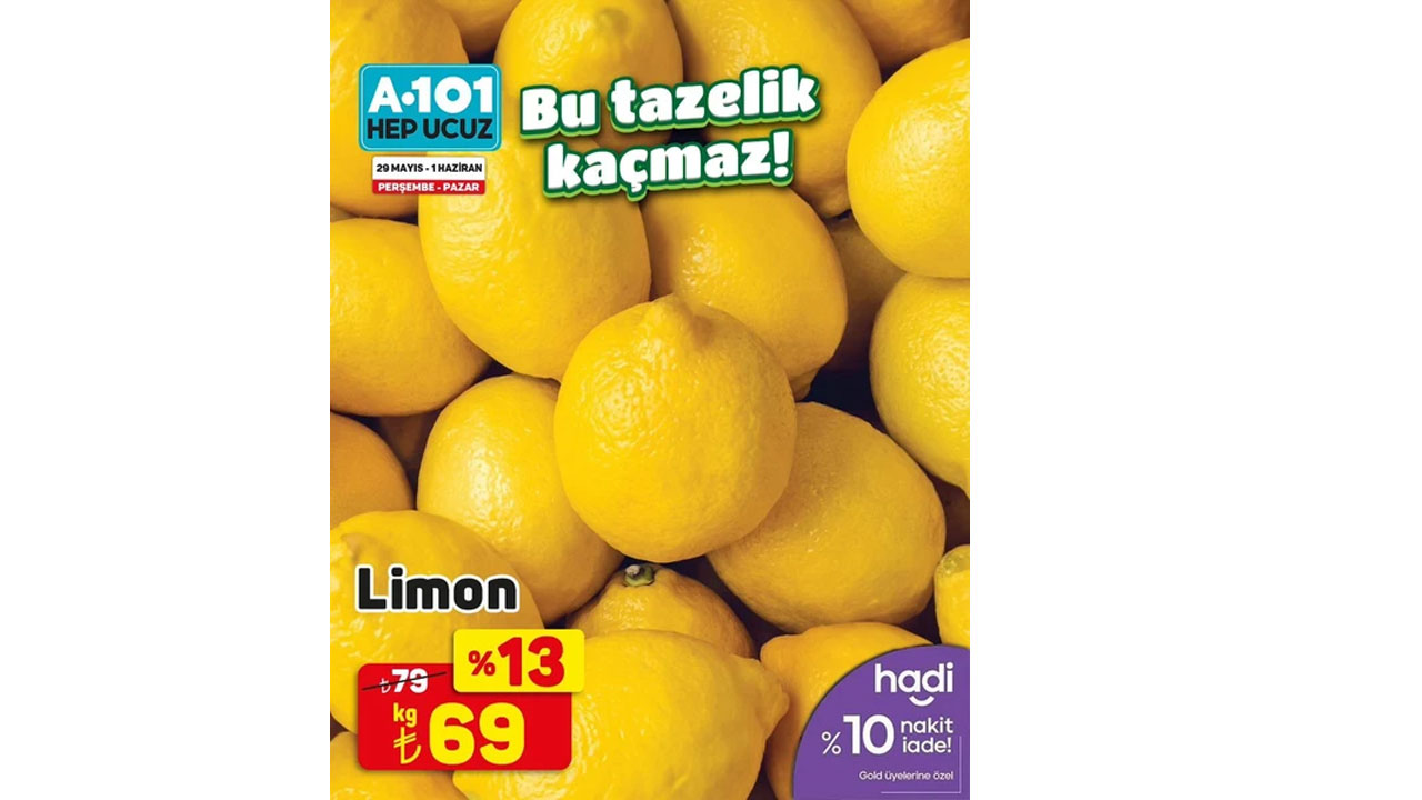 Foto - Hafta sonu indirimler bomba gibi geliyor! A101’de 31 Mayıs - 1 Haziran indirimleri yayımlandı
