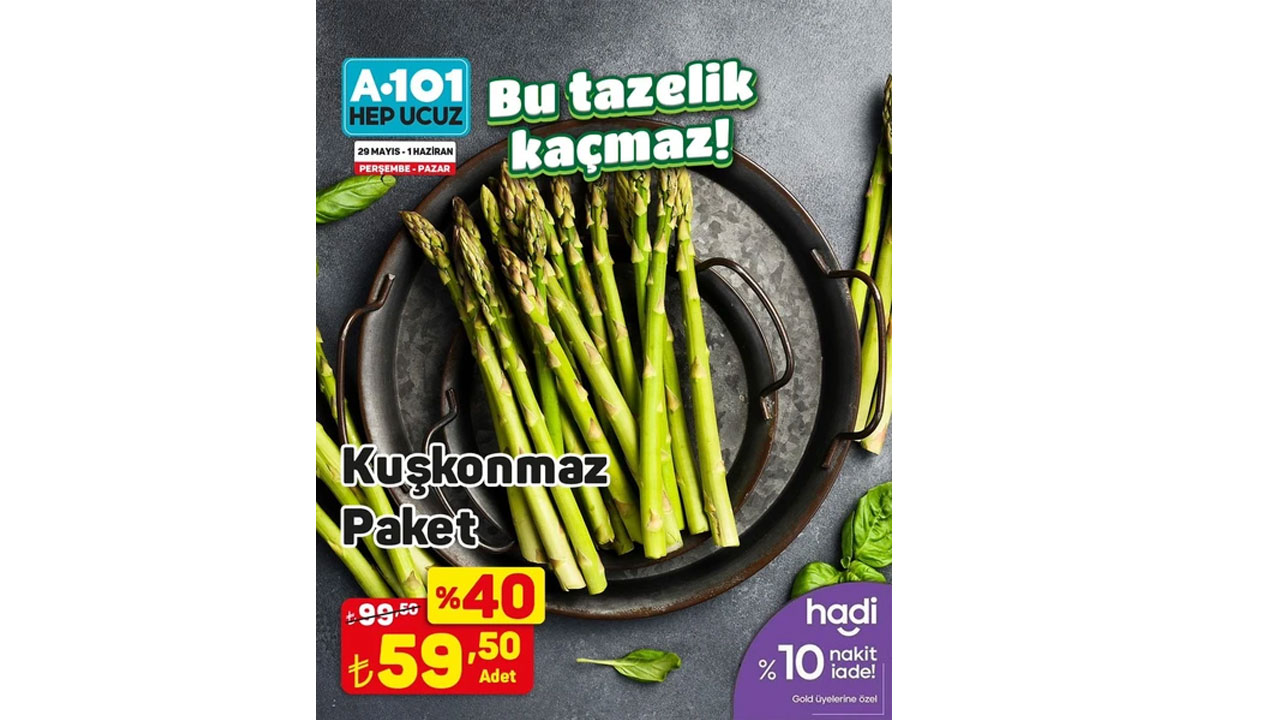 Foto - Hafta sonu indirimler bomba gibi geliyor! A101’de 31 Mayıs - 1 Haziran indirimleri yayımlandı