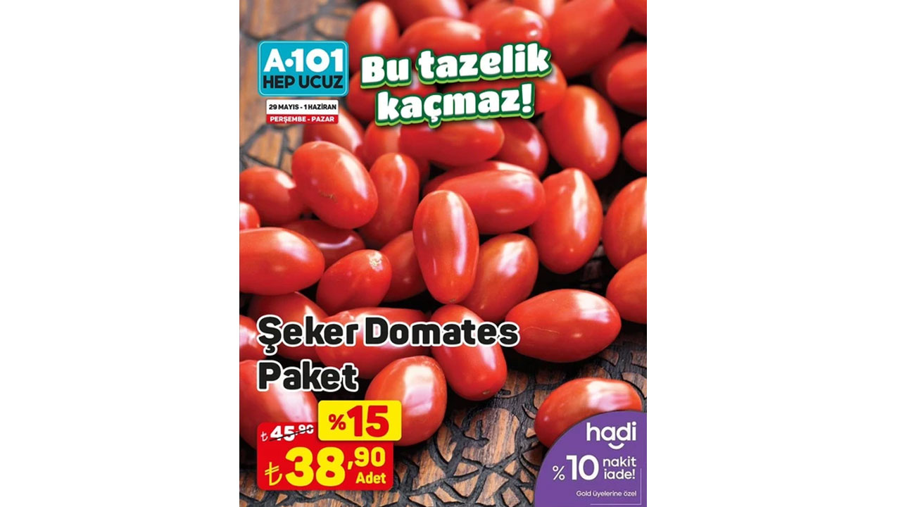 Foto - Hafta sonu indirimler bomba gibi geliyor! A101’de 31 Mayıs - 1 Haziran indirimleri yayımlandı